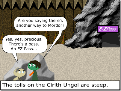 035 - The tolls on the Cirith Ungol are steep